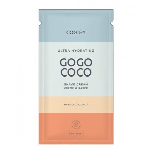 Coochy Ultra Hydrating Shave Cream Foil - .35 Oz Mango Coconut