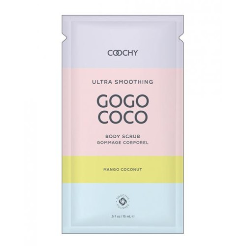 Coochy Ultra Smoothing Body Scrub Foil - .35 Oz Mango Coconut