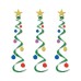 Holiday Tree Whirls Décor - Multi Color