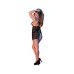 Magic Silk Sexy Time Baby Doll W Fly Away Back & G-set Black Sm