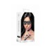 Shots Ouch Love Street Art Fashion Printed Eye Mask - Black