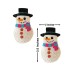Neva Nude Pasty Snowman Glitter