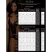 Rene Rofe Lace, Mesh Halter Babydoll and G-String Black Md