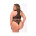 Festival Flirt Bra Set Black 3X/4X